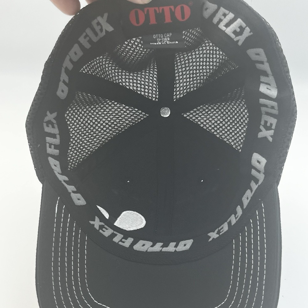 Roxberry‎ Juice Co Flexfit Hat Cap L/XL  Black New - Picture 5 of 6